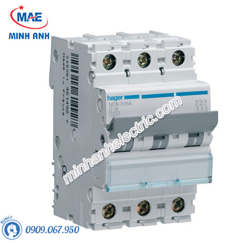 Thiết bị đóng cắt Hager (MCB) - Model NDN350A