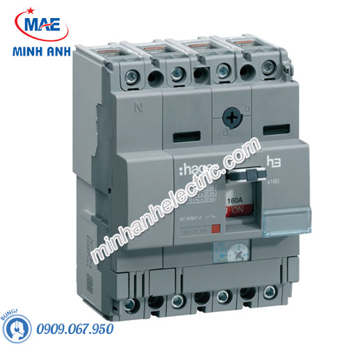 Thiết bị đóng cắt Hager (MCCB) - Model HNA161U