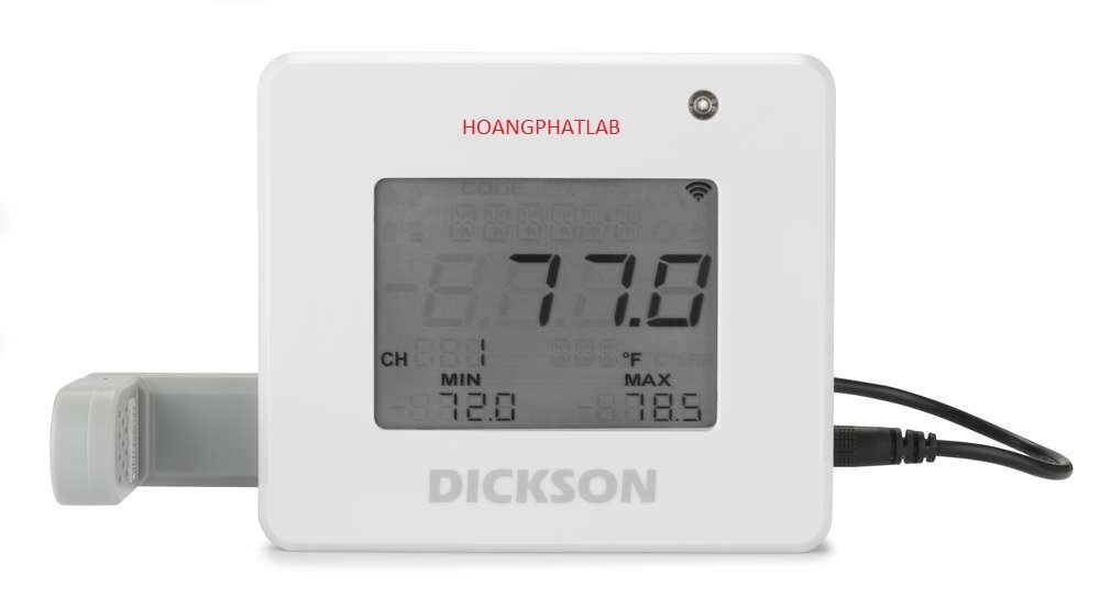 THIẾT BỊ GHI NHẬN NHIỆT ĐỘ, ĐỘ ẨM KẾT NỐI WIFI/ ETHERNET - DWE