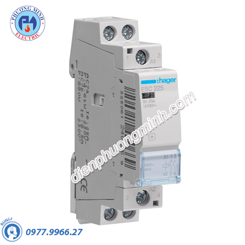 Thiết bị khởi động từ Hager(Contactor) - Model ESC225