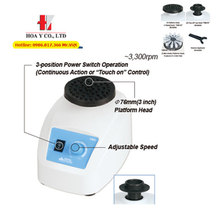 Thiết bị lắc vortex lắc trộn mẫu thí nghiệm Daihan VM-30