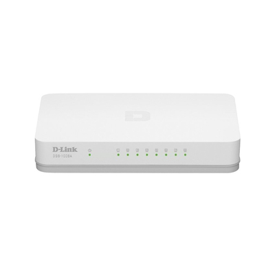 Thiết Bị Mạng Switch D-Link 8 Ports 10/100/1000 DGS-1008A
