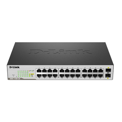 Thiết bị chia mạng Switch D-Link Smart DGS-1100-26 24 Ports 10/100/1000 + 2 SFP Gigabit