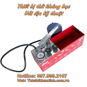Thiết bị thí nghiệm kháng bụ vải địa