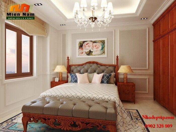 Thiết kế Thi công biệt thự cổ điển Anh Hùng Tây Ninh Thiết kế Thi công biệt thự cổ điển Anh Hùng Tây Ninh