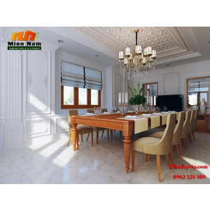 Thiết kế Thi công biệt thự cổ điển Anh Hùng Tây Ninh