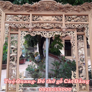 CỬA VÕNG THIỀU CHÂU 2 LỚP