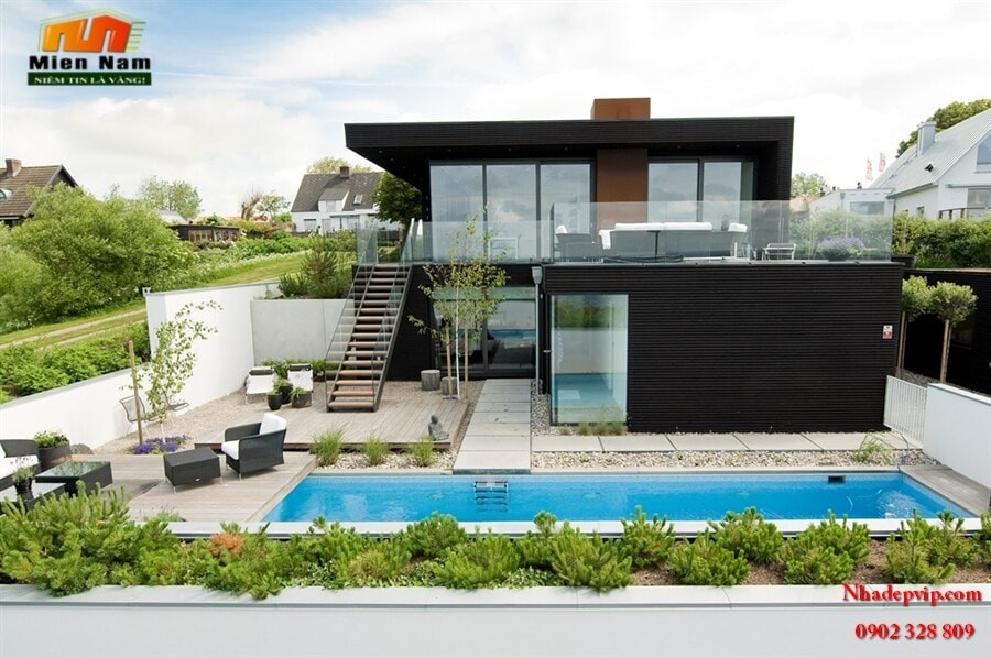 Thiết kế thi công không gian nhà ở một trệt một lấu bình dân gia đình anh Thiện Vũng Tàu