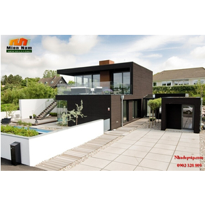 Thiết kế thi công nhà 1 trệt 1 lầu anh Thiện Vũng Tàu