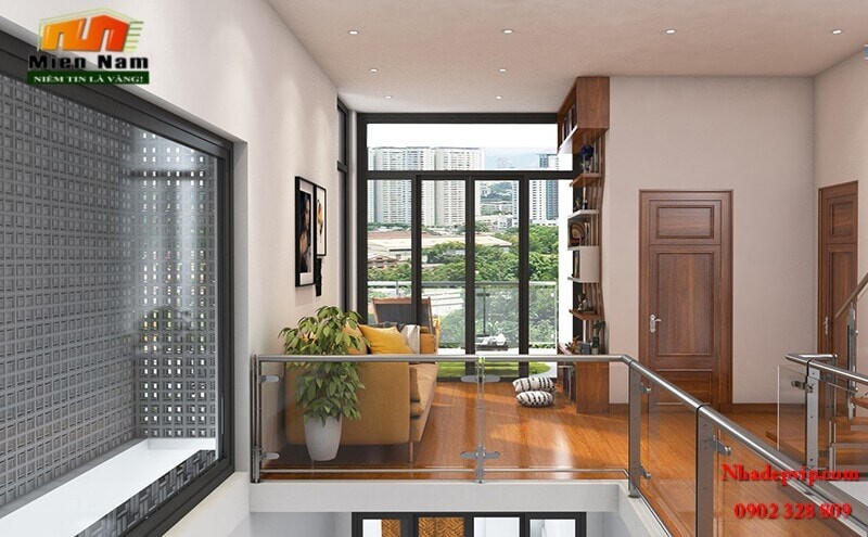 Thi công nhà ở bình dân 1 trệt 2 lầu gia đình anh Bằng Quận 5