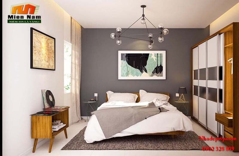 Thi công nhà ở bình dân 1 trệt 2 lầu gia đình anh Bằng Quận 5