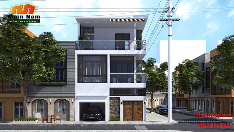 Thi công nhà ở bình dân 1 trệt 2 lầu gia đình anh Bằng Quận 5