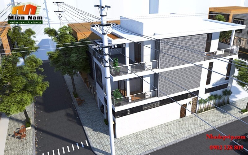 Thi công nhà ở bình dân 1 trệt 2 lầu gia đình anh Bằng Quận 5