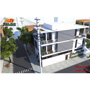 Thi công nhà ở bình dân 1 trệt 2 lầu gia đình anh Bằng Quận 5