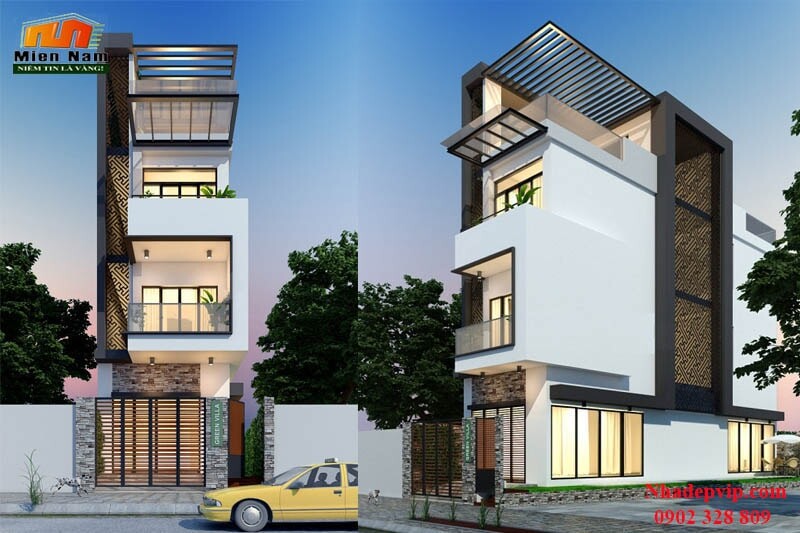 Thiết kế nhà phố 1 trệt 3 lầu gia đình anh Vĩnh chị Mây đường Võ Văn Kiệt, Quận 6 Thiết kế nhà phố 1 trệt 3 lầu gia đình anh Vĩnh chị Mây đường Võ Văn Kiệt, Quận 6