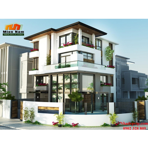 Thiết kế thi công biệt thự vườn chị Ly Tân Bình