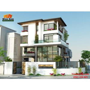 Thiết kế thi công biệt thự vườn chị Ly Tân Bình