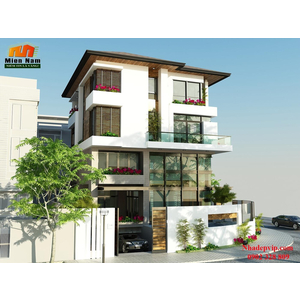 Thiết kế thi công biệt thự vườn chị Ly Tân Bình