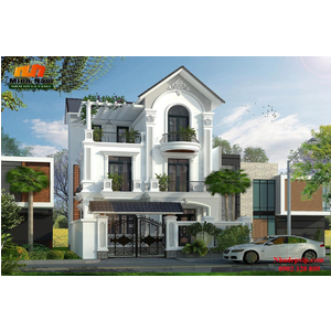 Thiêt kế thi công biệt thự Chú Đức Củ Chi
