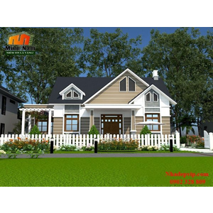 Thi công biệt thự vườn nhà Anh Trình Bình Chánh