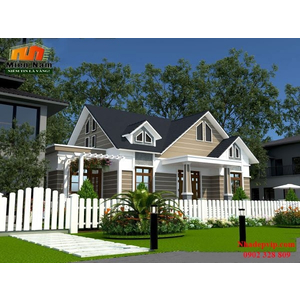 Thi công biệt thự vườn nhà Anh Trình Bình Chánh