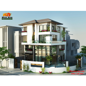 Thiết kế thi công biệt thự vườn chị Ly Tân Bình