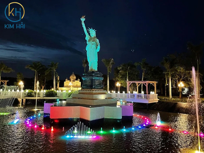 Thiết Kế & Thi Công đài Phun Nước Nghệ Thuật tại Đồng Nai