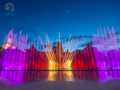 Thiết Kế & Thi Công đài Phun Nước Nghệ Thuật tại Nha Trang - Khánh Hòa