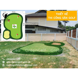 Thiết Kế Thi Công Sân Golf Sân Vườn
