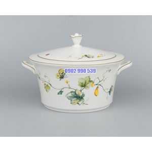 THỐ + NẮP 2,6L TULIP DUYÊN QUÊ