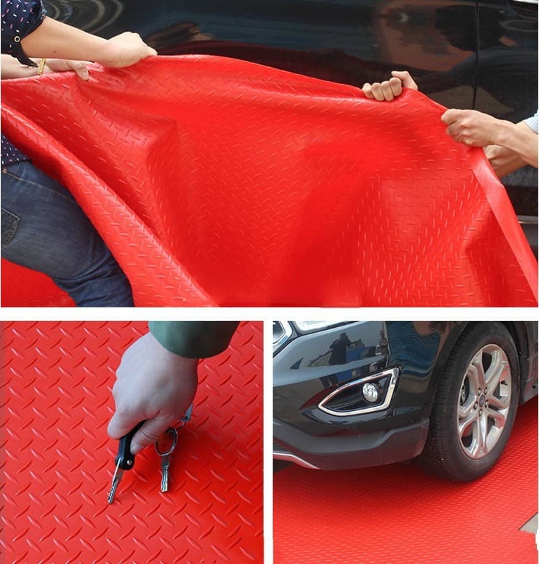 Thảm su trải sàn chống trơn hình thoi lá HN.DNG-002