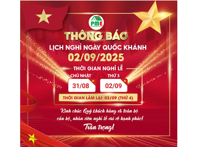THÔNG BÁO NGHỈ LỄ QUỐC KHÁNH 2/9/2025 | ĐIỆN PHƯƠNG MINH