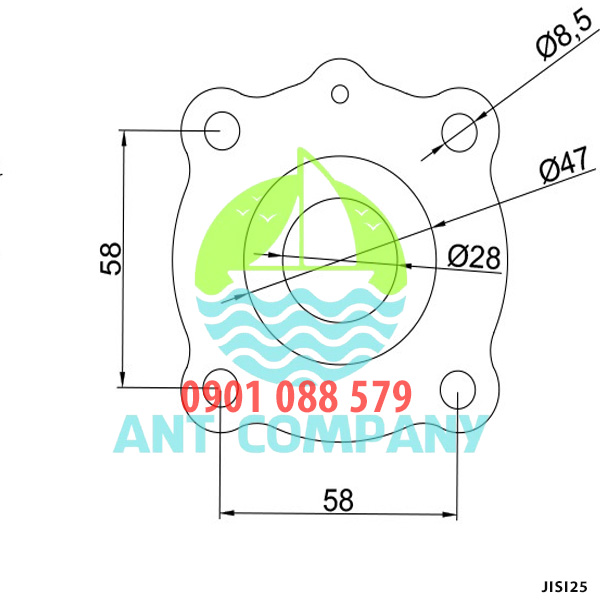 thống số kỹ thuật Màng van điện từ Joil JISI 25