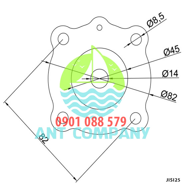 Thông số kỹ thuật màng van điện từ Joil JISI 25