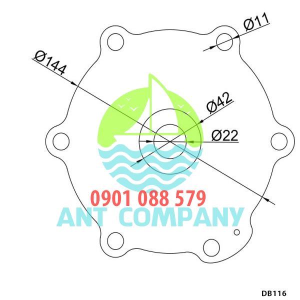 thông số kỹ thuật Màng van giũ bụi DB116