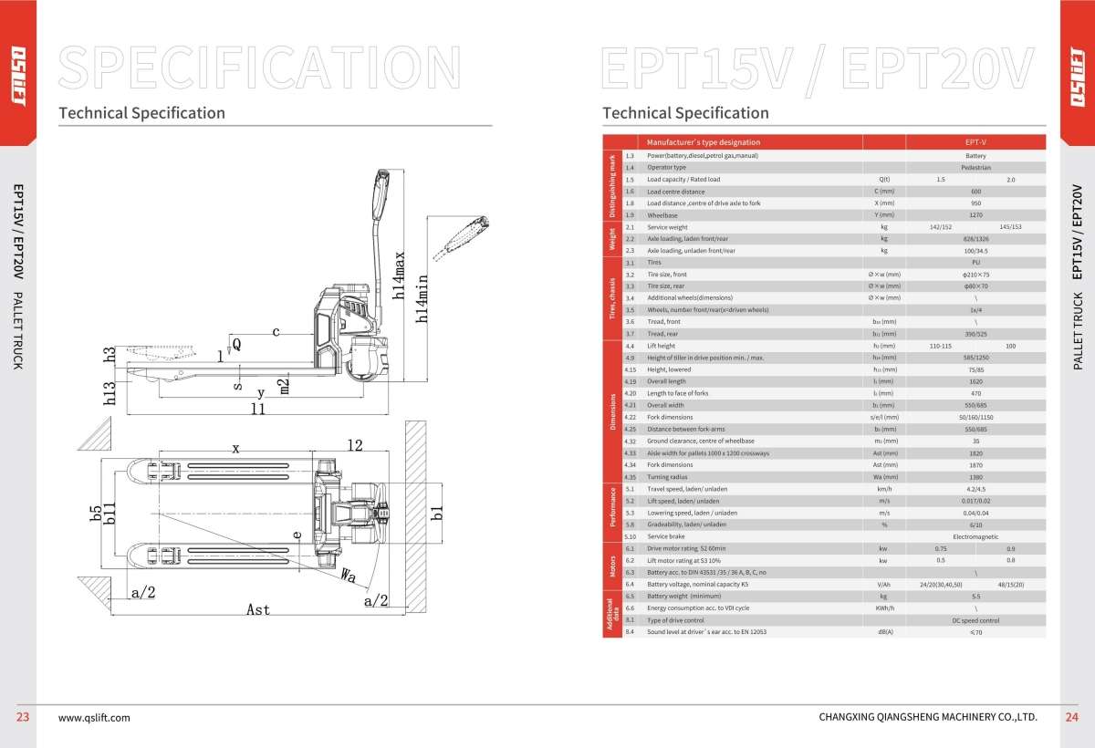 Catalogue EPT15V
