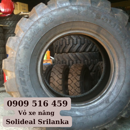 Vỏ xe xúc lật Solideal Srilanka