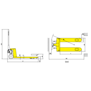 Blift Xe Nâng Tay Siêu Dài Model CBY LC Series
