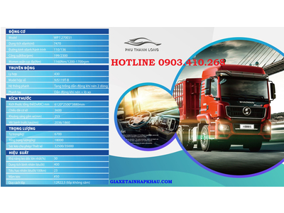 Thông số xe tải 5 chân SHACMAN X5000 Euro 5 - Thùng dài 9,8m, công suất 340 PS nhập khẩu mới nhất 2022 - Hotline 0903.410.268