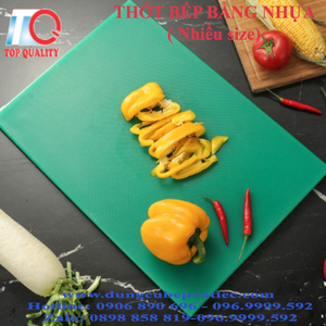 Thớt Bếp Nhựa 6 Màu Dày 2cm