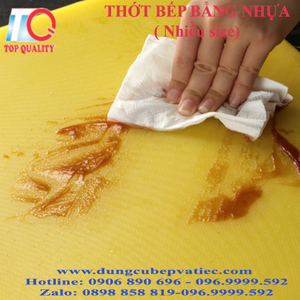 Thớt Bếp Nhựa 6 Màu Dày 2cm