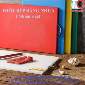 Thớt Bếp Nhựa 6 Màu Dày 2cm