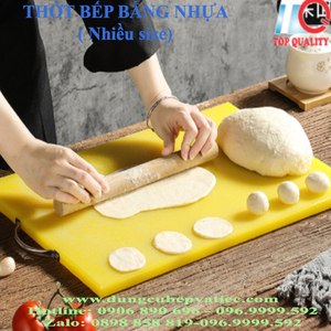 Thớt Bếp Nhựa 6 Màu Dày 2cm