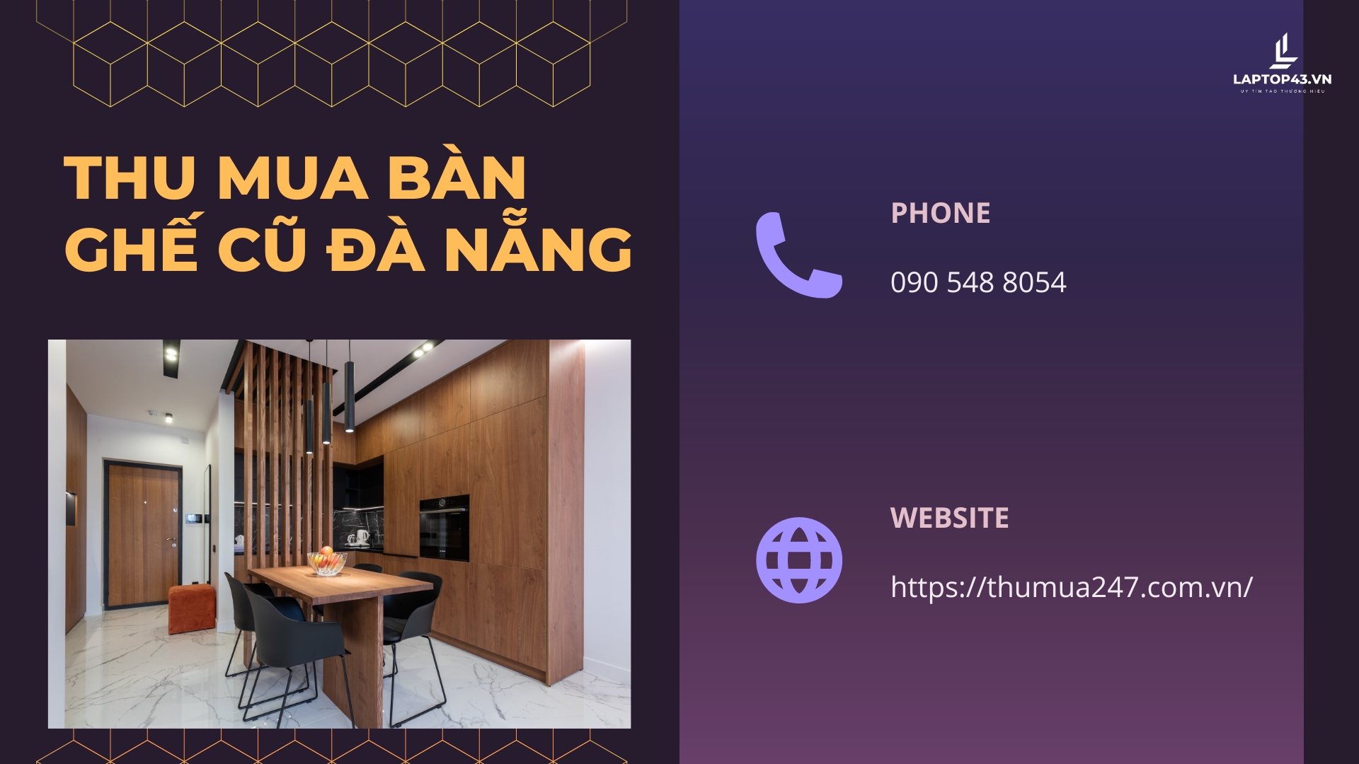 thu mua bàn ghế cũ Đà Nẵng