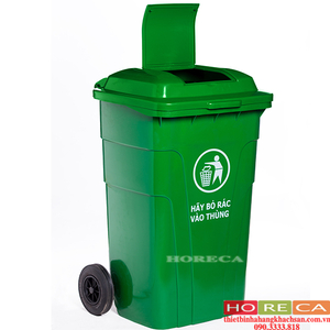 THÙNG RÁC CÔNG CỘNG 150L NẮP KÍN - 513