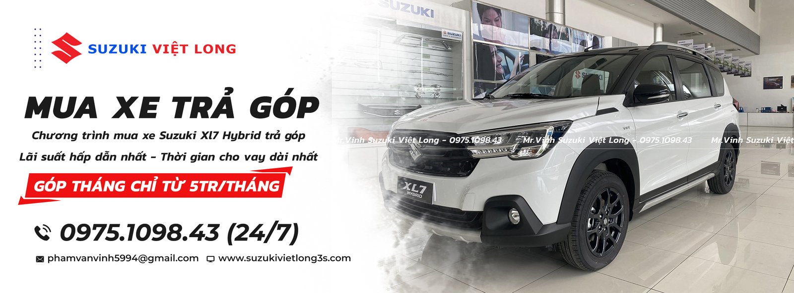 Chương trình ưu đãi trả góp 3 nhất của Suzuki Việt Long