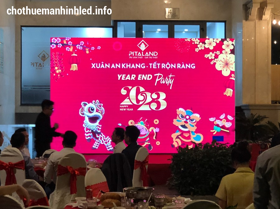 Thuê Màn Hình Led Sân Khấu Tổ Chức Tiệc Tất Niên Cuối Năm Công Ty PitaLand
