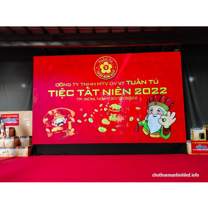 Thuê Màn Hình Led Trong Nhà Tổ Chức Sự Kiện Year End Party Cuối Năm Của Nhà Xe Tuấn Tú