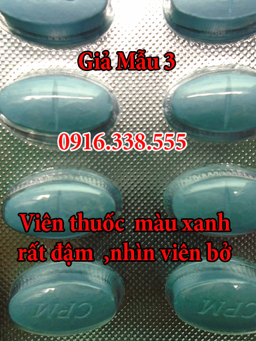 phân biệt thuốc maxman 3800 mg  hộp 10 viên hàng giả thật mẫu 3