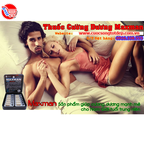 Thuốc cường dương MaxMan IV 3000mg